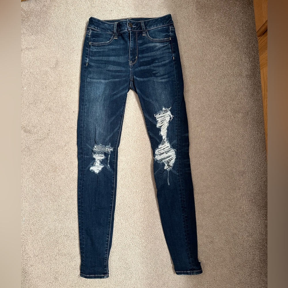 American Eagle Skinny Jeans/Jeggings - size 4 LONG